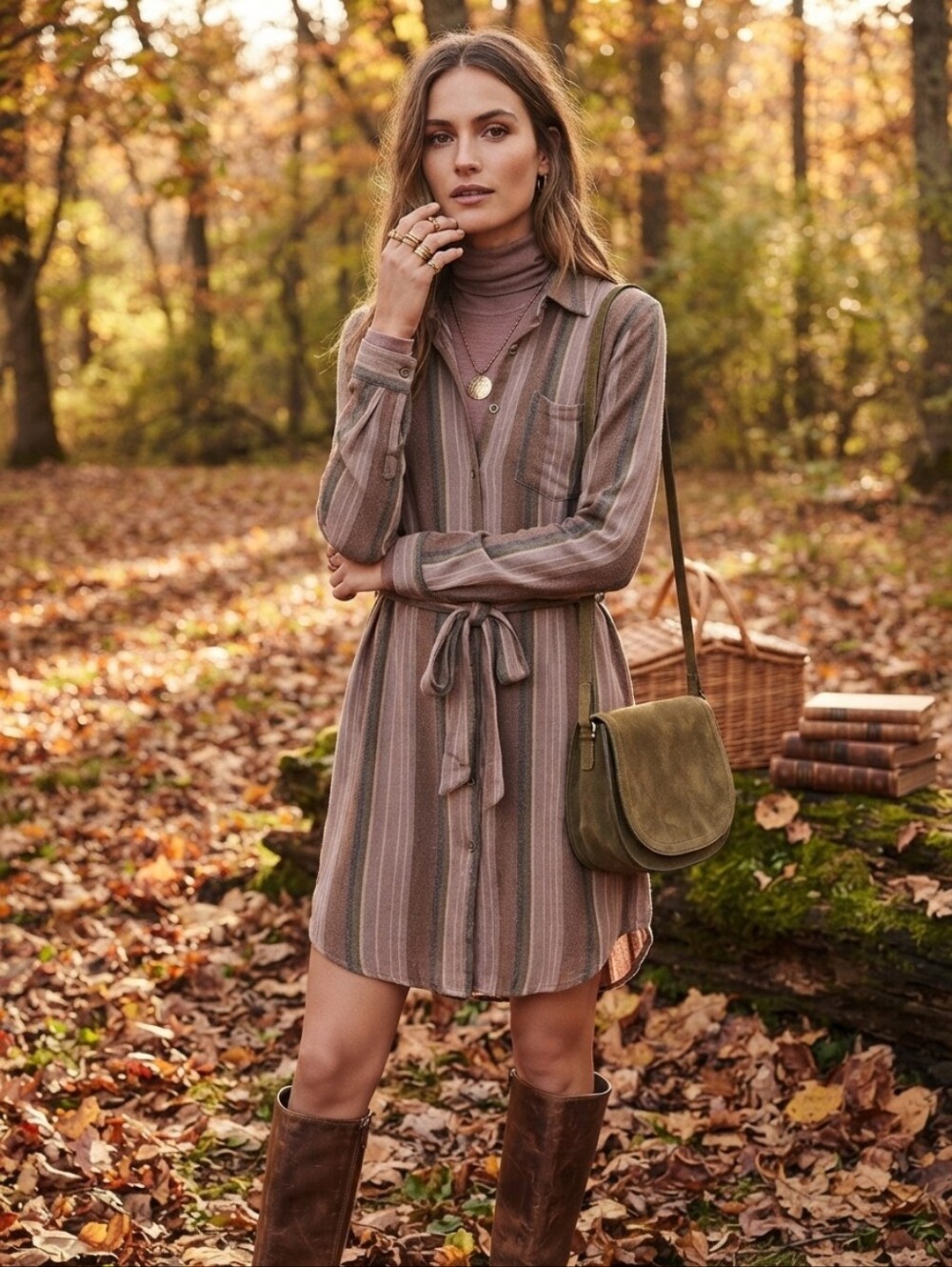 6. BNWT Mystree 100% Cotton Belted Button Down Shirt Dress